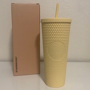 Starbucks Asia edition yellow studded